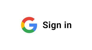 Google Sign In