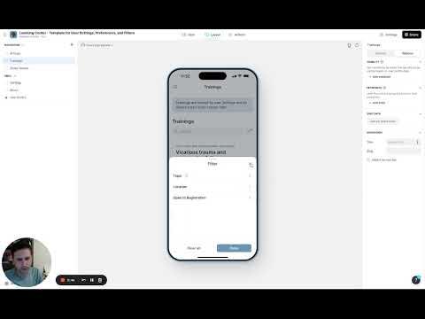 Glide App Tutorial - Global User Settings, Preferences, and Filters - Mental Health Learning Center