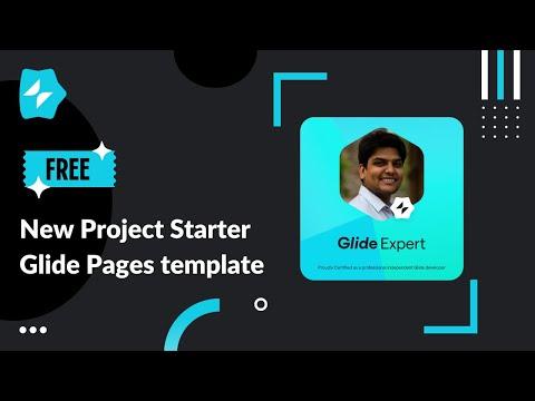 New Project Starter Template for @glideapps  | Free Template Giveaway | Glide Apps Tutorial