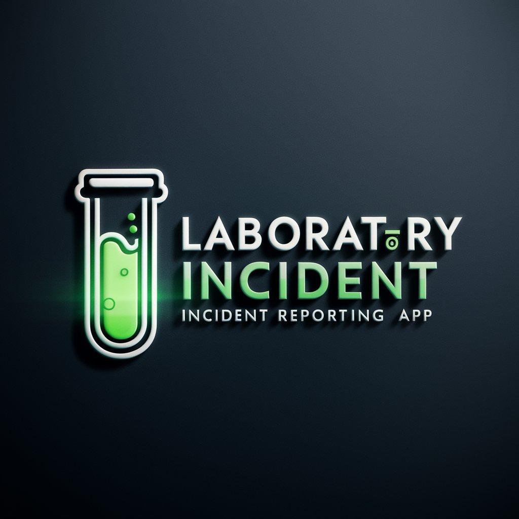 Laboratory Incident reporting app