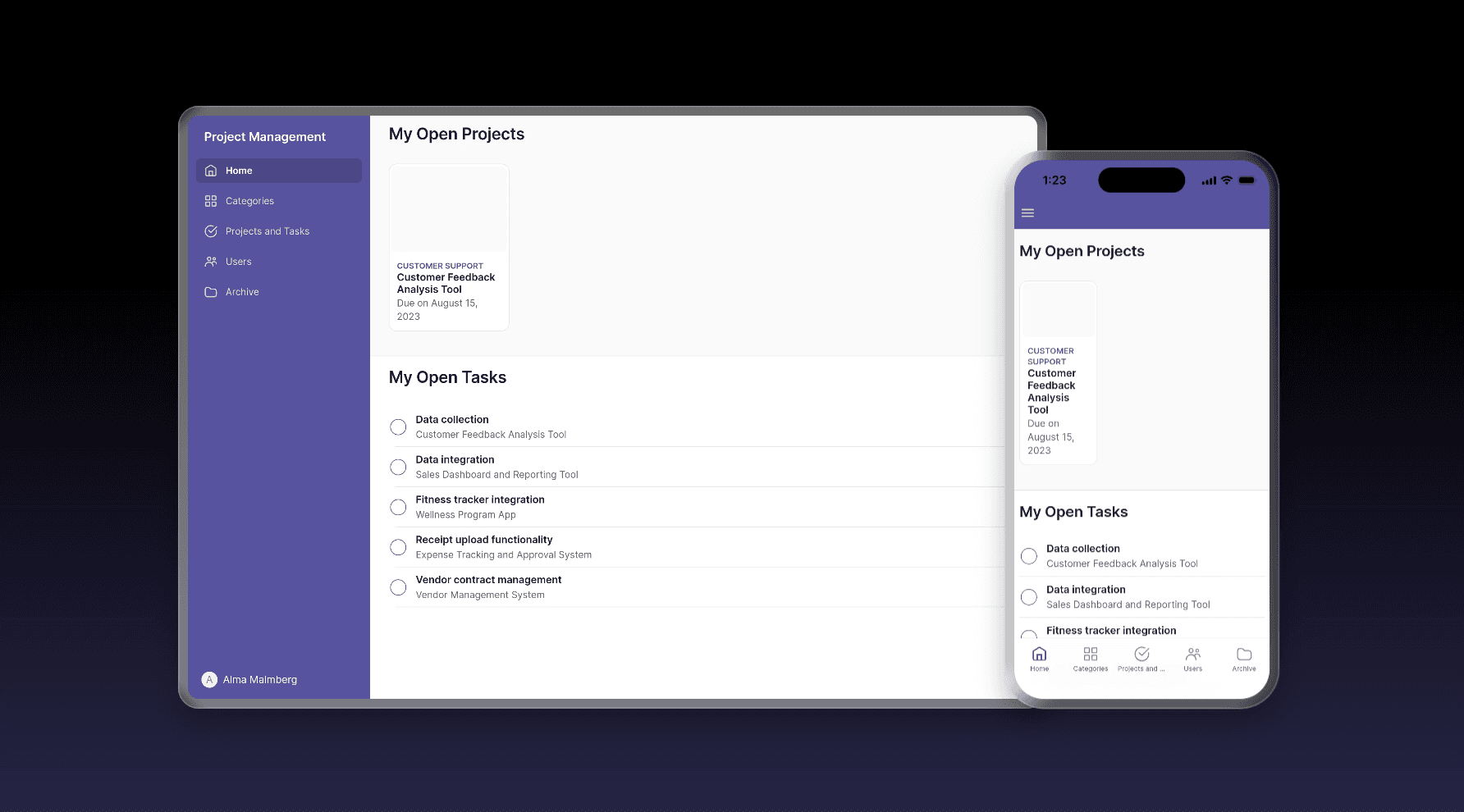 Project Management App