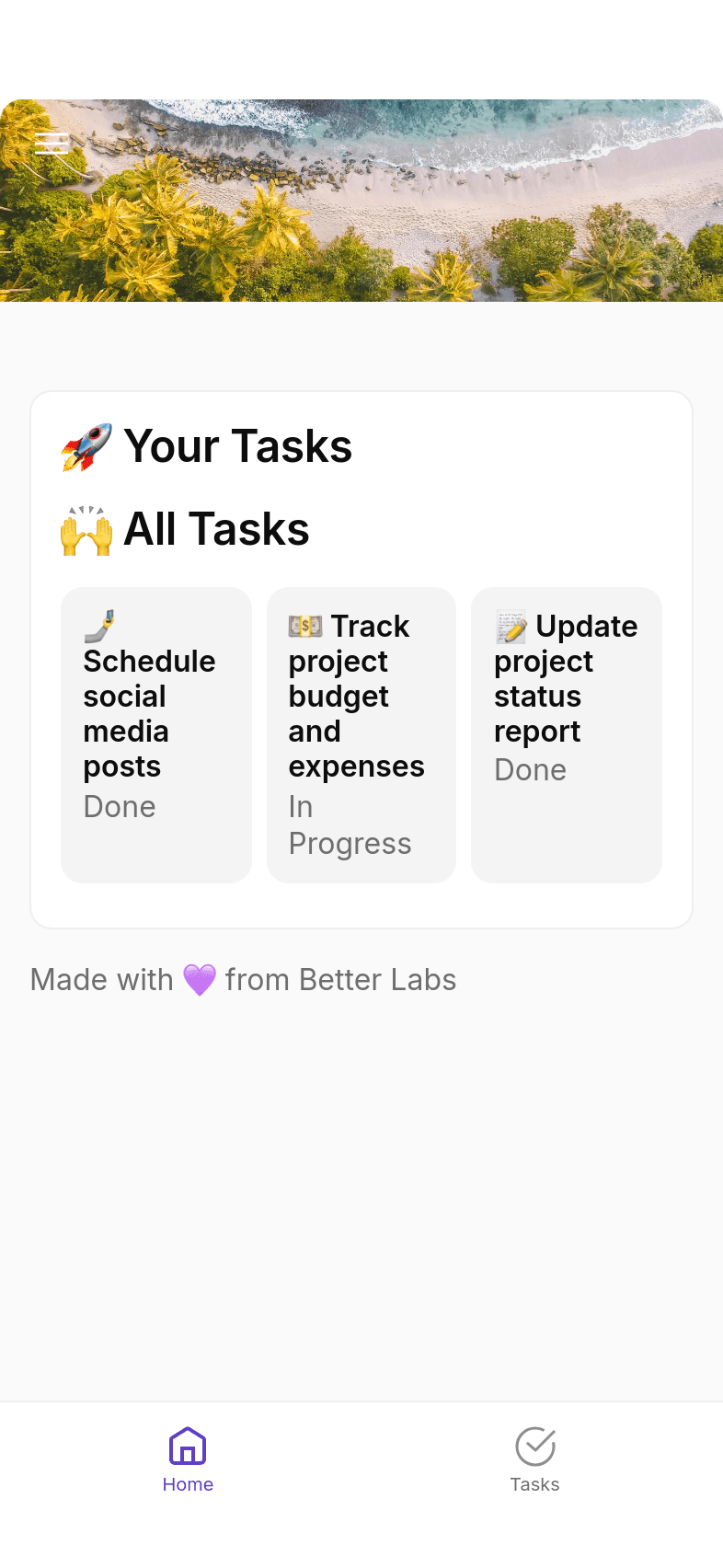 Task Flow Template