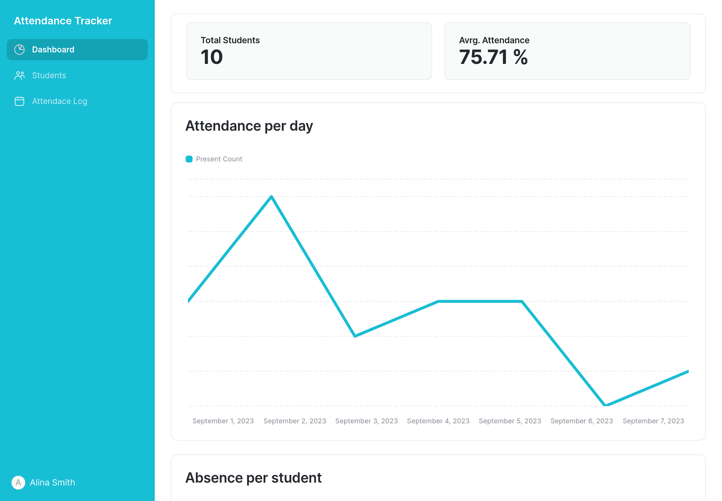 Attendance Tracker Template