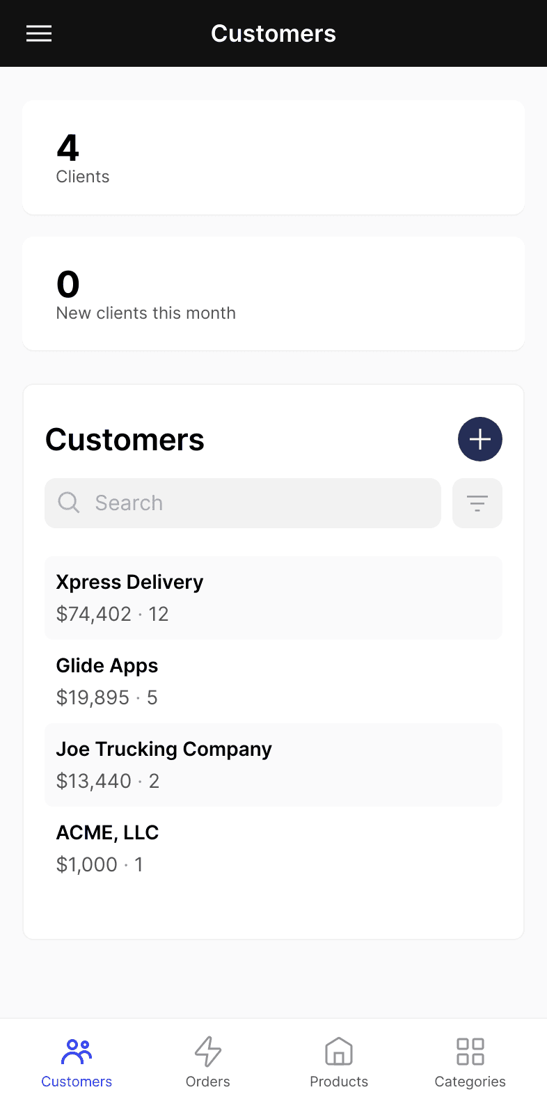 Inventory & Orders Tracker