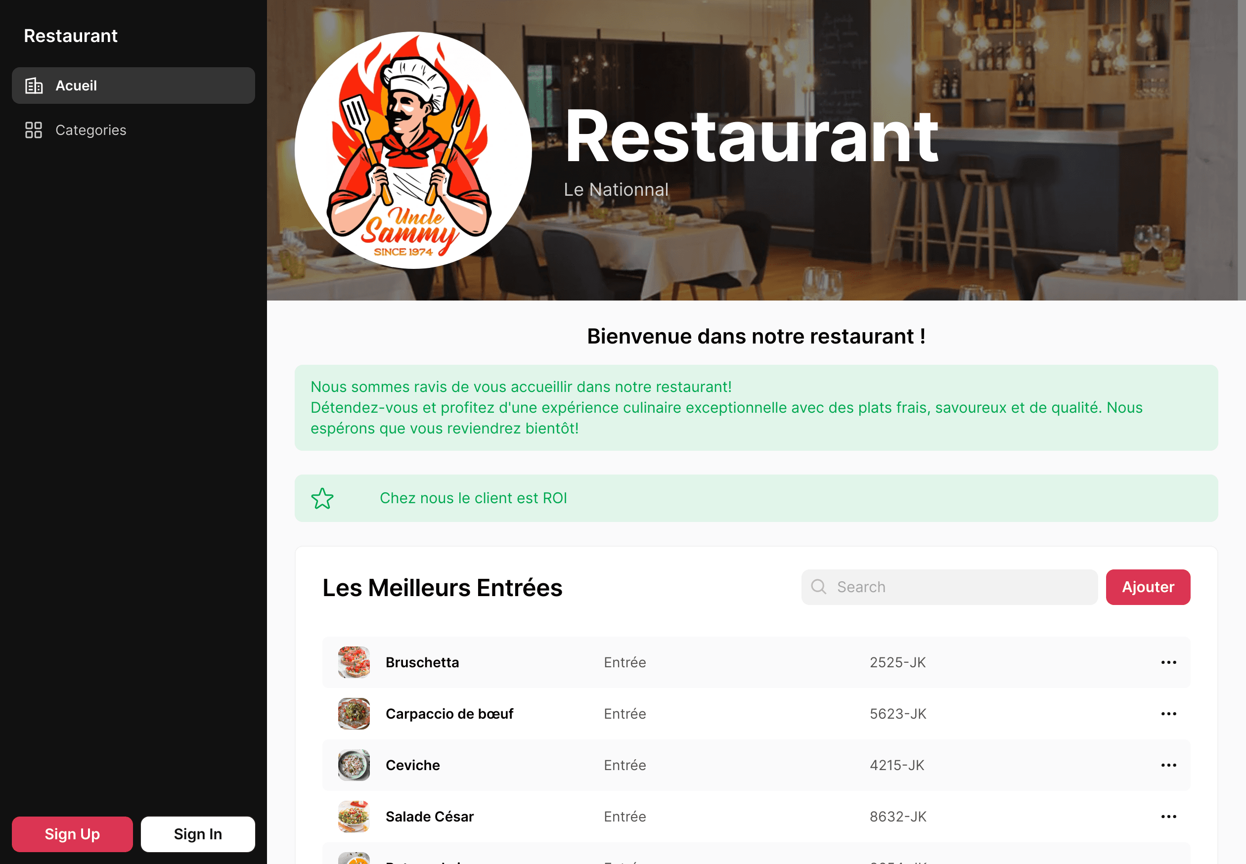 Restaurant