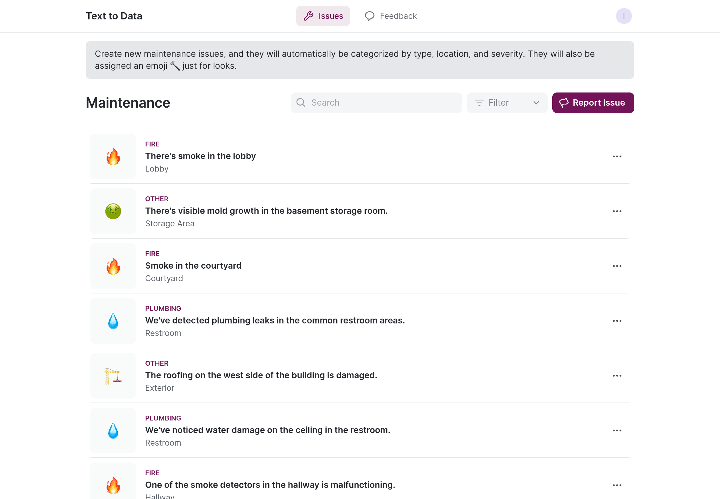 Text to Data Template