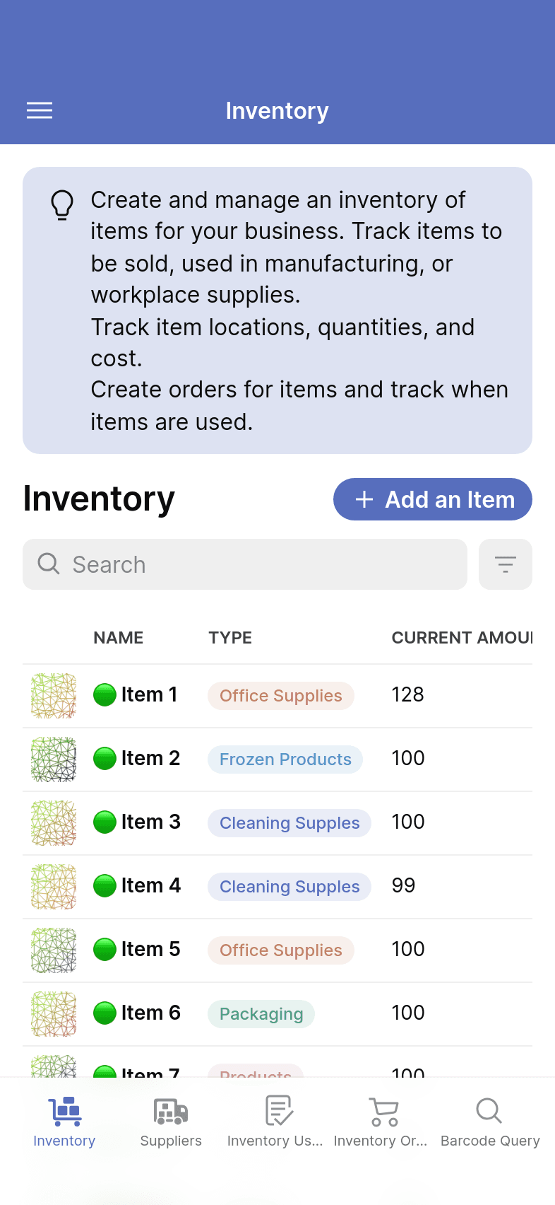 Inventory Management